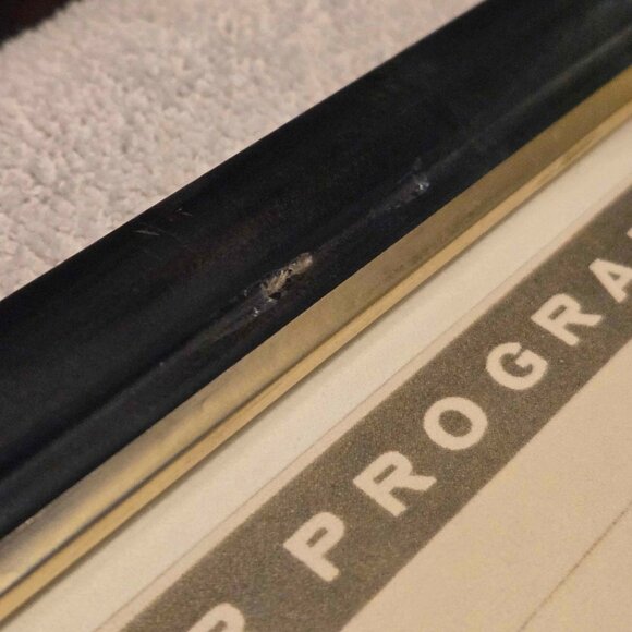 Vintage Framed The Beatles 1966 Manila Concert Poster / Program Cover - Picture 4 of 5